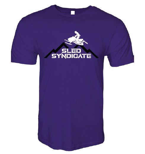 OG + Sled Logo Purple Tee